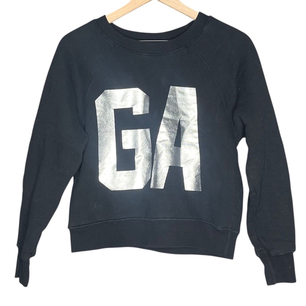 Good American Goodies varsity Sweatshirt Size 1 Small - Picture 2 of 7